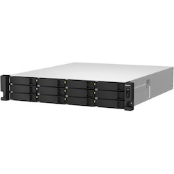 QNAP TS-h1887XU-RP-E2336-32G 18 x Total Bays SAN/NAS Storage System - 5 GB Flash Memory Capacity - Intel Xeon E-2336 Hexa-core (6 Core) 2.90 GHz - 32 GB RAM - DDR4 SDRAM - 2U Rack-mountable