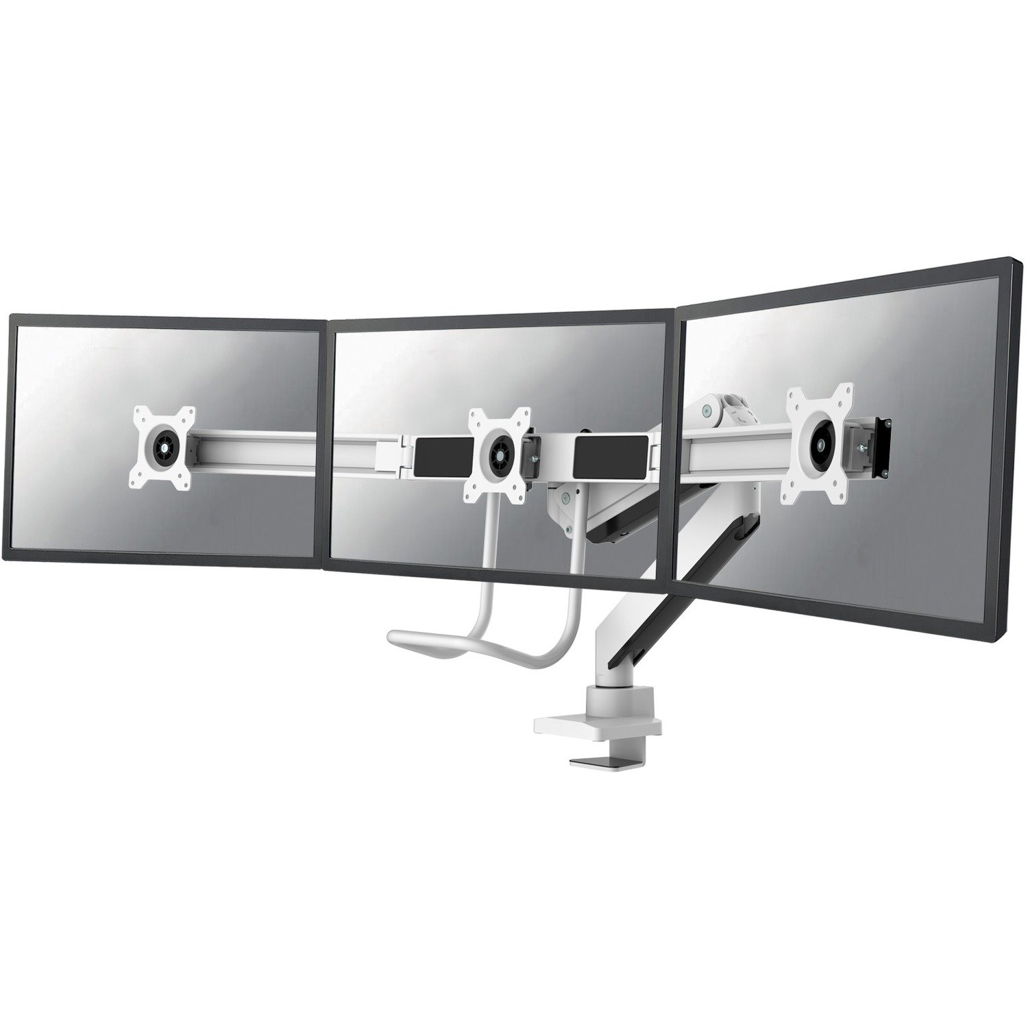 Neomounts by Newstar Neomounts Pro NM-D775DX3WHITE Desk Mount for Flat Panel Display - White