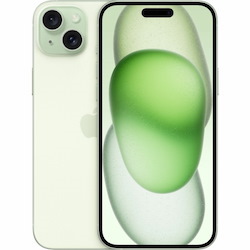 Apple iPhone 15 Plus 256 GB Smartphone - 6.7" OLED 2796 x 1290 - Hexa-core (EverestDual-core (2 Core) 3.46 GHz + Sawtooth Quad-core (4 Core) 2.02 GHz - 6 GB RAM - iOS 17 - 5G - Green
