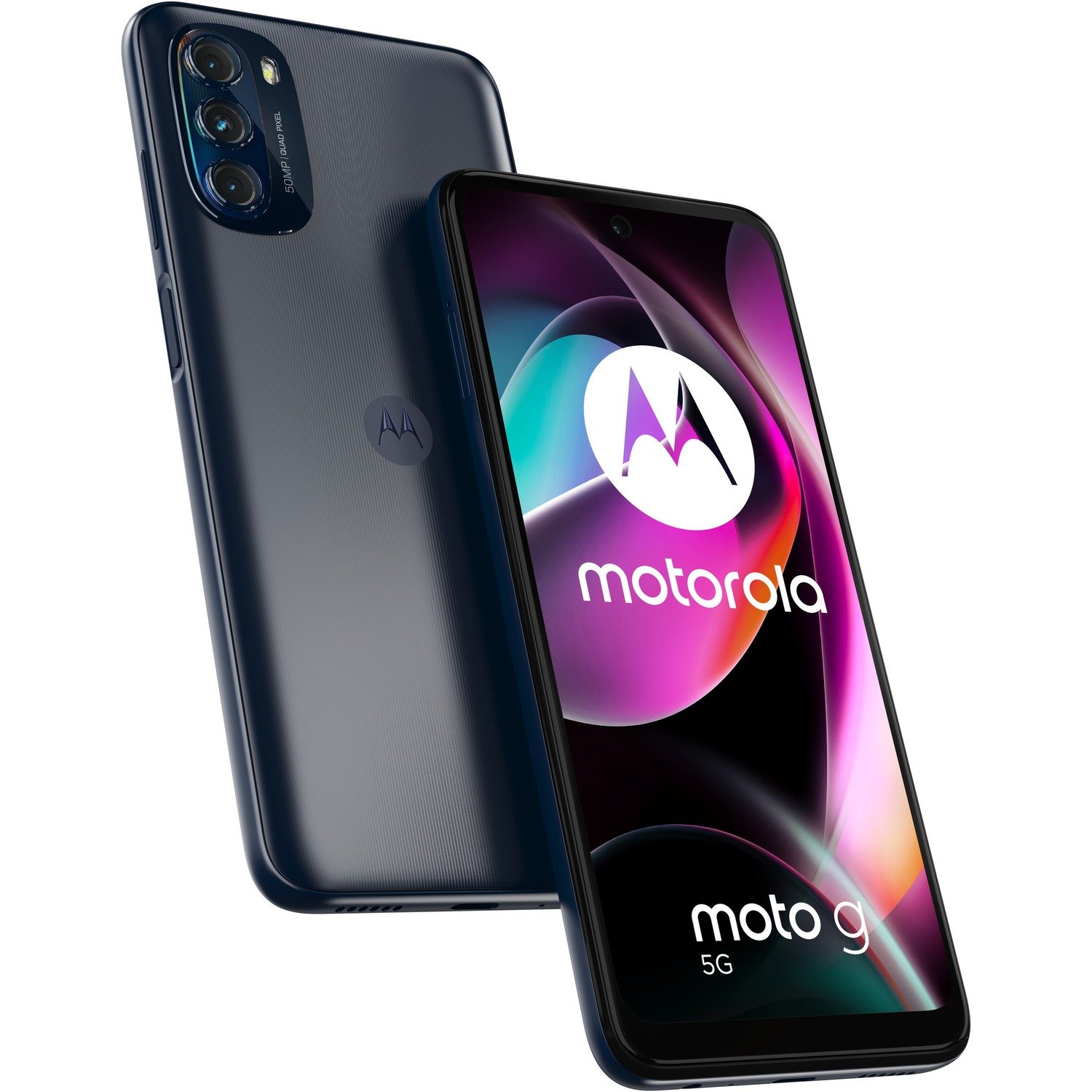 Motorola Solutions moto g 5G 256 GB Smartphone - 6.5" TFT LCD HD+ 1600 × 720 - Octa-core (Cortex A76Dual-core (2 Core) 2.20 GHz + Cortex A55 Hexa-core (6 Core) 2 GHz - 6 GB RAM - Android 12 - 5G - Moonlight Gray
