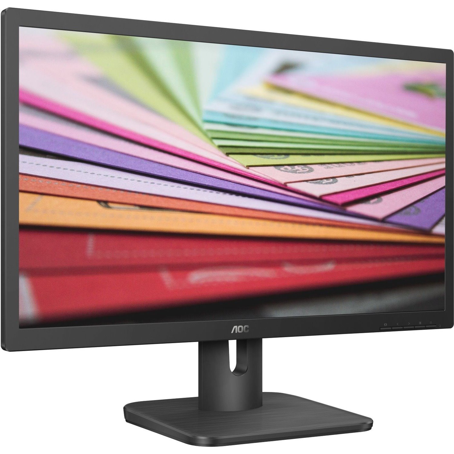 AOC 22E1H 22" Class Full HD LCD Monitor - Black