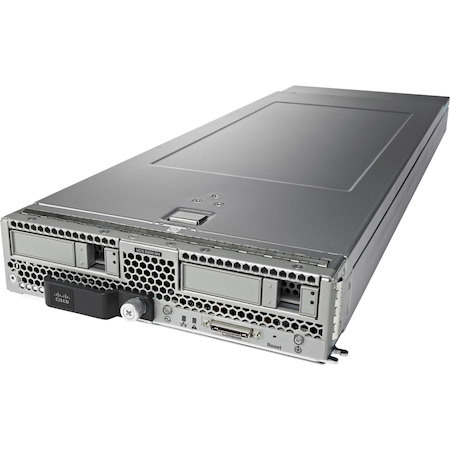 Cisco B200 M4 Blade Server - 2 x Intel Xeon E5-2643 v3 3.40 GHz - 256 GB RAM - Serial ATA/600, 12Gb/s SAS Controller