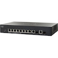 Cisco 10-port Gigabit Smart Switch, PoE (SG200-10FP-NA)