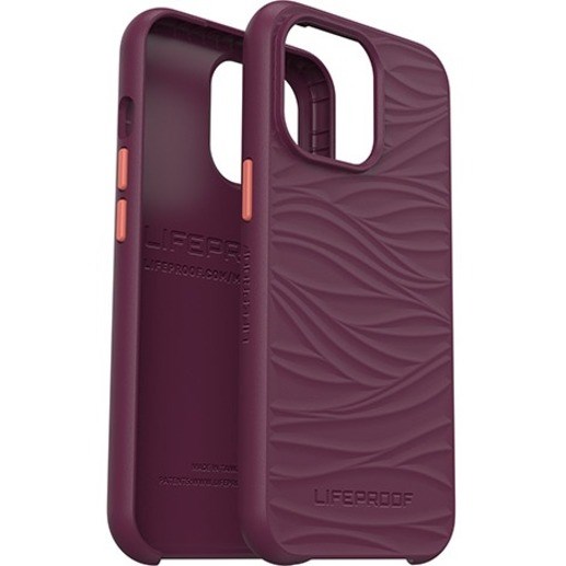 LifeProof W?KE Case for Apple iPhone 13 Pro Smartphone - Mellow Wave Pattern - Lets Cuddlefish (Purple/Pink)