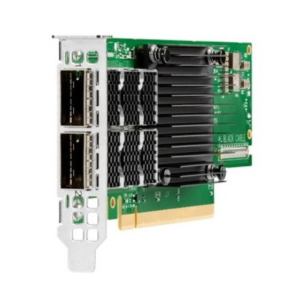 HPE 100Gigabit Ethernet Card for Server/Rack Server - 100GBase-X - QSFP56 - Standup