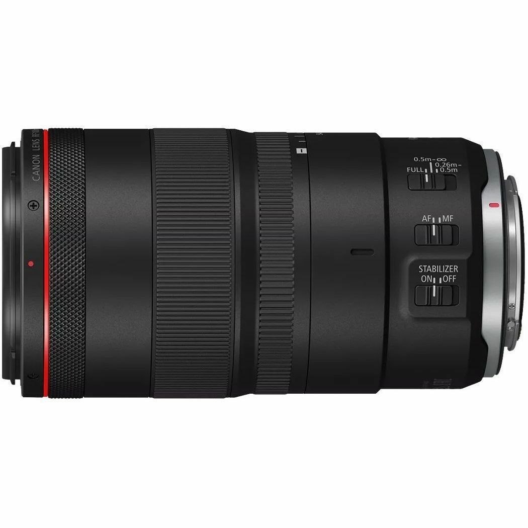 Canon RF100mm - 100 mm - f/32 - f/2.8 - Full Frame Sensor - Macro, Telephoto Fixed Lens for Canon RF