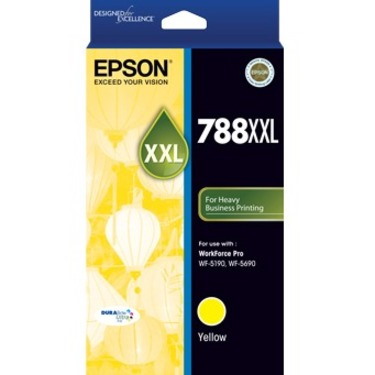 Epson DURABrite 788XXL Original High Yield Inkjet Ink Cartridge - Yellow Pack