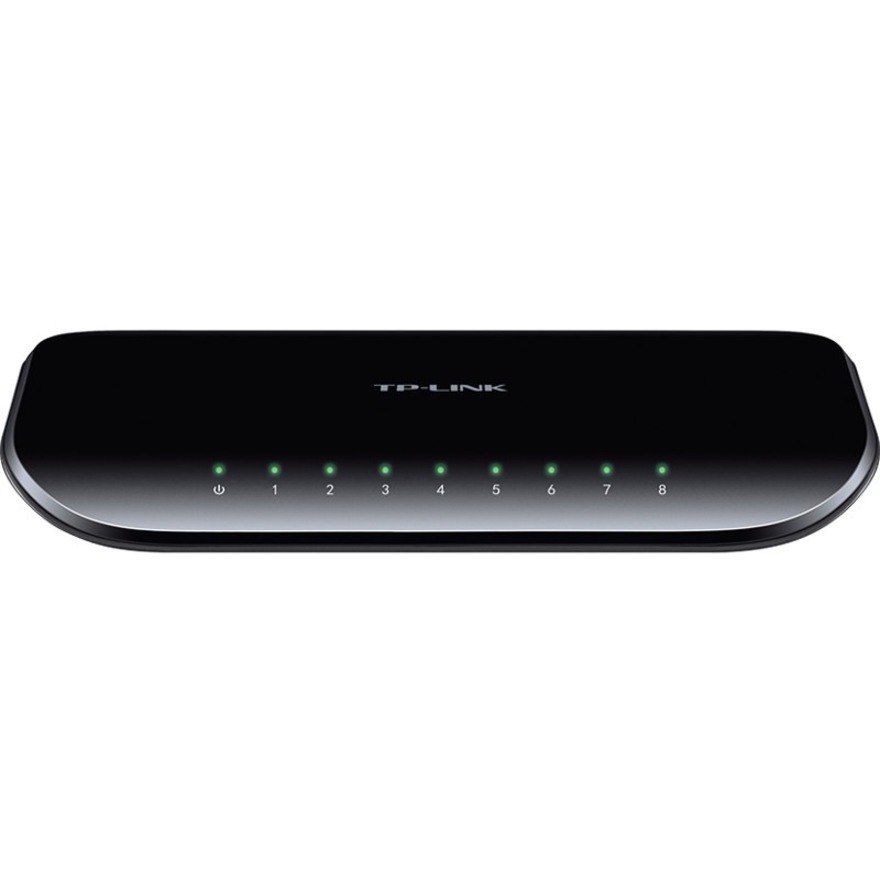 TP-Link TL-SG1008D V8 8 Ports Ethernet Switch - Gigabit Ethernet - 10/100/1000Base-T