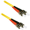 ENET 20M ST/ST Duplex Single-mode 9/125 OS1 or Better Yellow Fiber Patch Cable 20 meter ST-ST Individually Tested