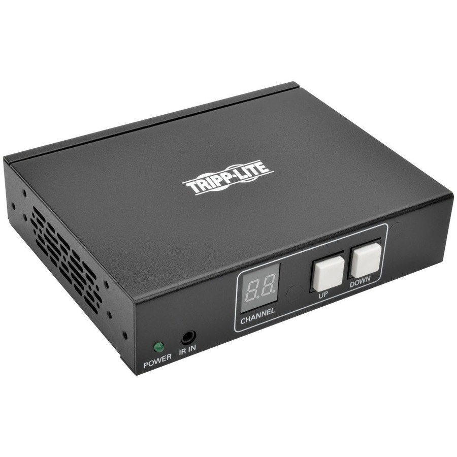 Tripp Lite by Eaton DVI/HDMI over IP Extender Receiver over Cat5/Cat6, RS-232 Serial and IR Control, 1080p 60 Hz, 328 ft. (100 m), TAA