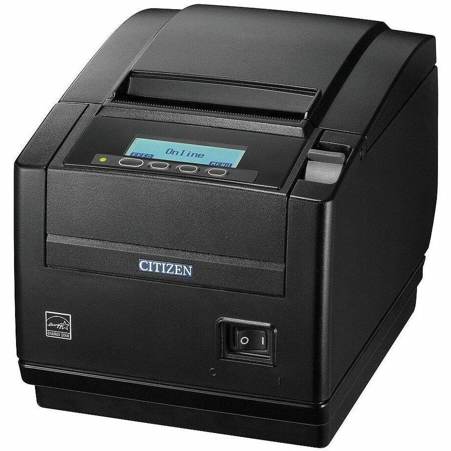 Citizen CT-S801III Hospitality Direct Thermal Printer - Monochrome - Receipt Print - USB - USB Host - Bluetooth - With Cutter - Black