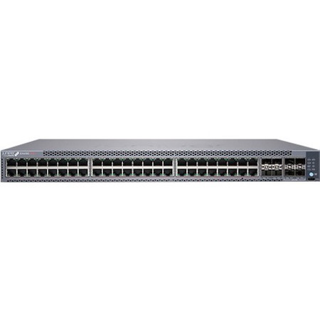 Juniper EX4100 EX4100-48P 48 Ports Manageable Ethernet Switch - 10 Gigabit Ethernet, Gigabit Ethernet, 25 Gigabit Ethernet - 10/100/1000Base-T, 10GBase-X, 25GBase-X - TAA Compliant