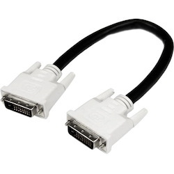 StarTech.com 1m DVI-D Dual Link Cable - Male to Male DVI-D Digital Video Monitor Cable - 25 pin DVI-D Cable M/M Black 1 Meter - 2560x1600