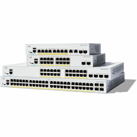 Cisco Catalyst 1200 C1200-8FP-2G 10 Ports Manageable Ethernet Switch - Gigabit Ethernet - 1000Base-X, 10/100/1000Base-T