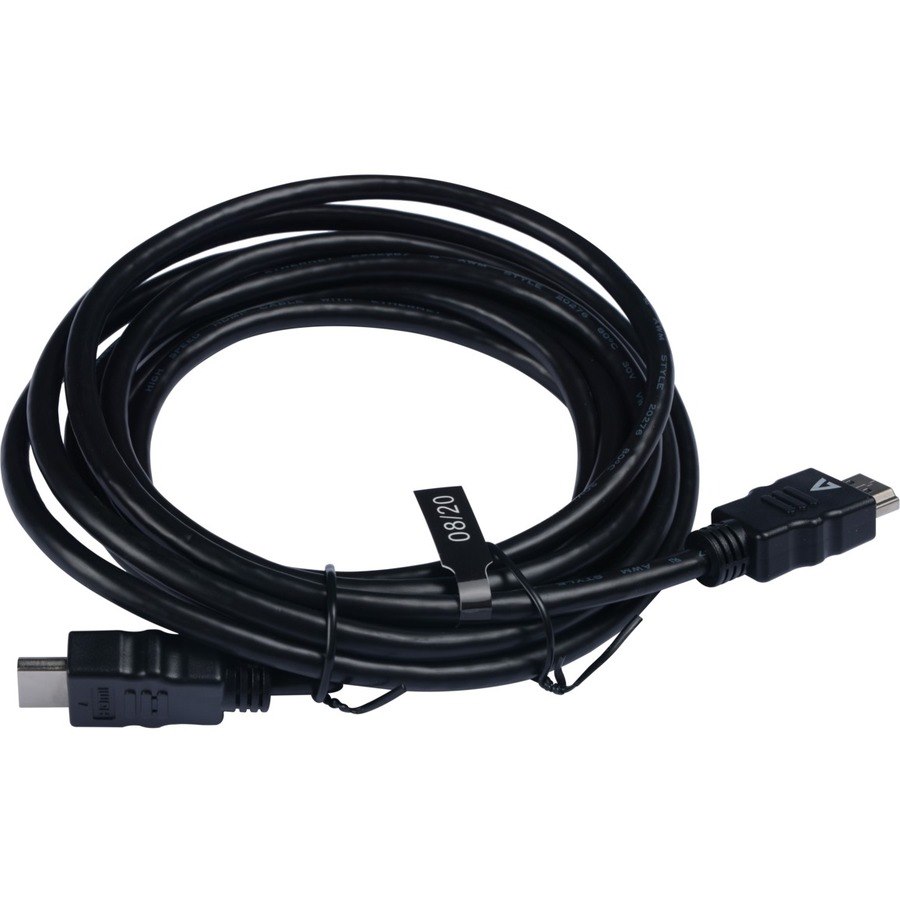 V7 V7E2HDMI4-03M-BK 3 m HDMI A/V Cable for PC, Monitor, HDTV, Projector