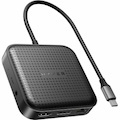 Targus HyperDrive HD583-GL USB4 Docking Station for Desktop PC/Notebook/Monitor - Black - Portable