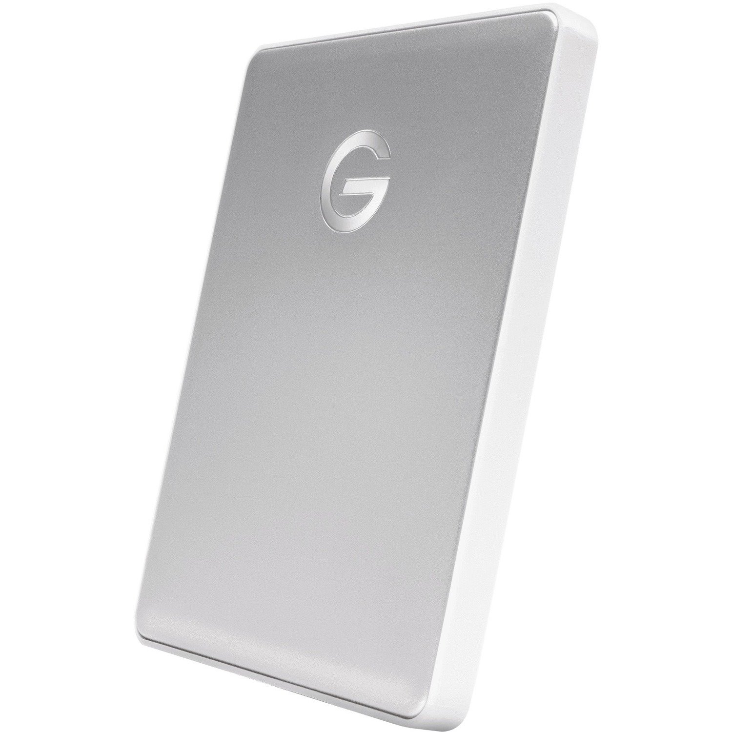 G-Technology G-DRIVE mobile USB-C 1 TB Portable Hard Drive - 2.5" External - Silver