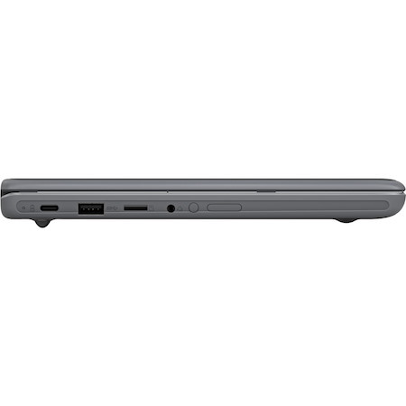 Asus Chromebook Flip CR1 CR1100FKA-Q1RS-CB 11.6" Touchscreen Convertible 2 in 1 Chromebook - HD - Intel Celeron N4500 - 4 GB - 64 GB Flash Memory - Dark Gray