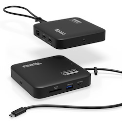 Plugable USB 3.0 or USB C to HDMI Adapter Extends to 4x Monitors, Compatible with Windows and Mac