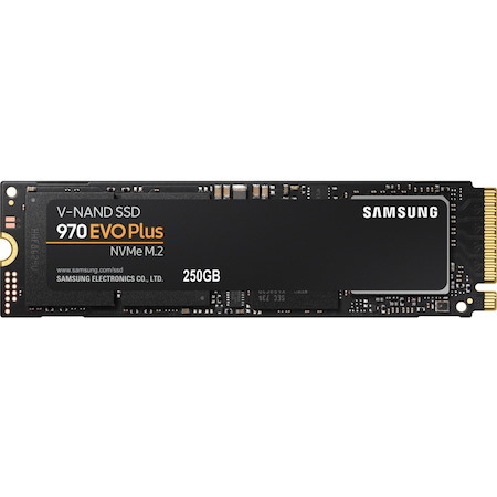 Samsung 970 EVO Plus 250 GB Solid State Drive - M.2 2280 Internal - PCI Express (PCI Express 3.0 x4)