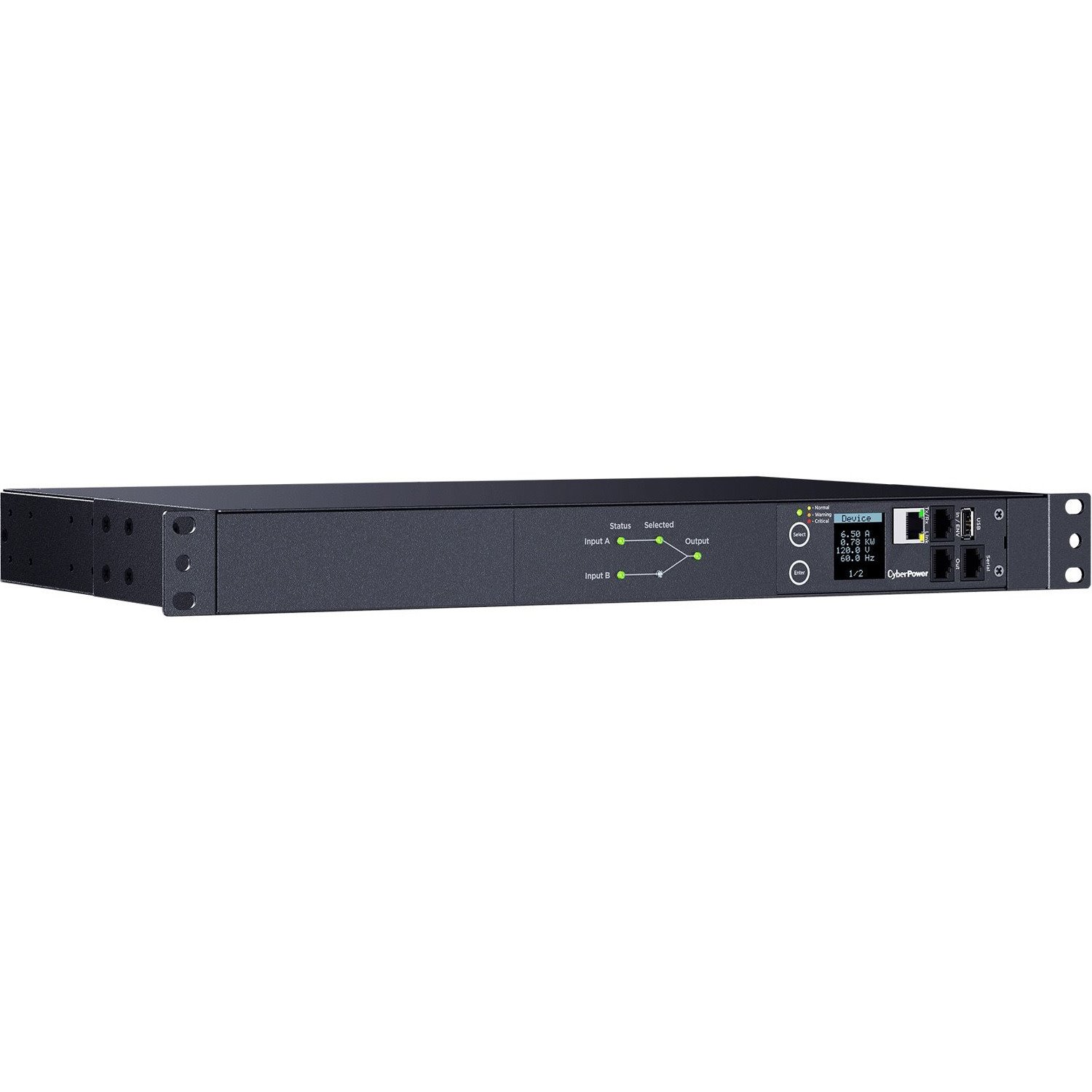 CyberPower Switched ATS PDU PDU44001 10-Outlets PDU