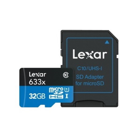 Lexar High Performance 32 GB Class 10/UHS-I (U1) microSDHC