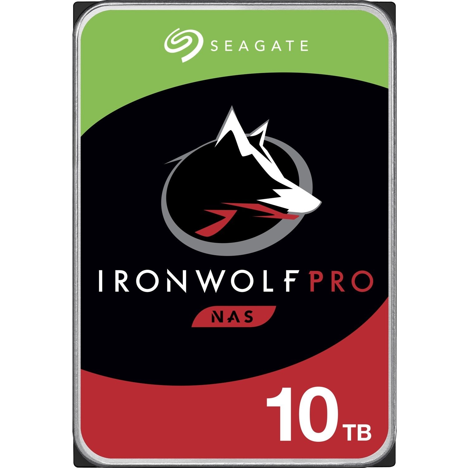 Seagate IronWolf Pro ST10000NE000 10 TB Hard Drive - 3.5" Internal - SATA (SATA/600) - Conventional Magnetic Recording (CMR) Method