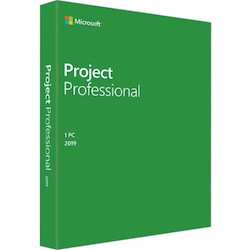 Microsoft Project 2019 Professional for Windows 10 - Box Pack - 1 PC - Medialess