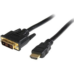 StarTech.com 1 m DVI/HDMI Video Cable for Video Device, TV, Projector, Monitor, LCD TV, Plasma, HDTV, DVD Player, Set-top Box - 1