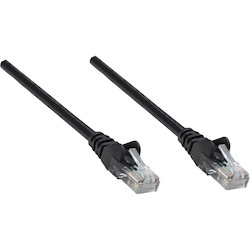 Intellinet Network Solutions Cat5e UTP Network Patch Cable, 100 ft (30 m), Black