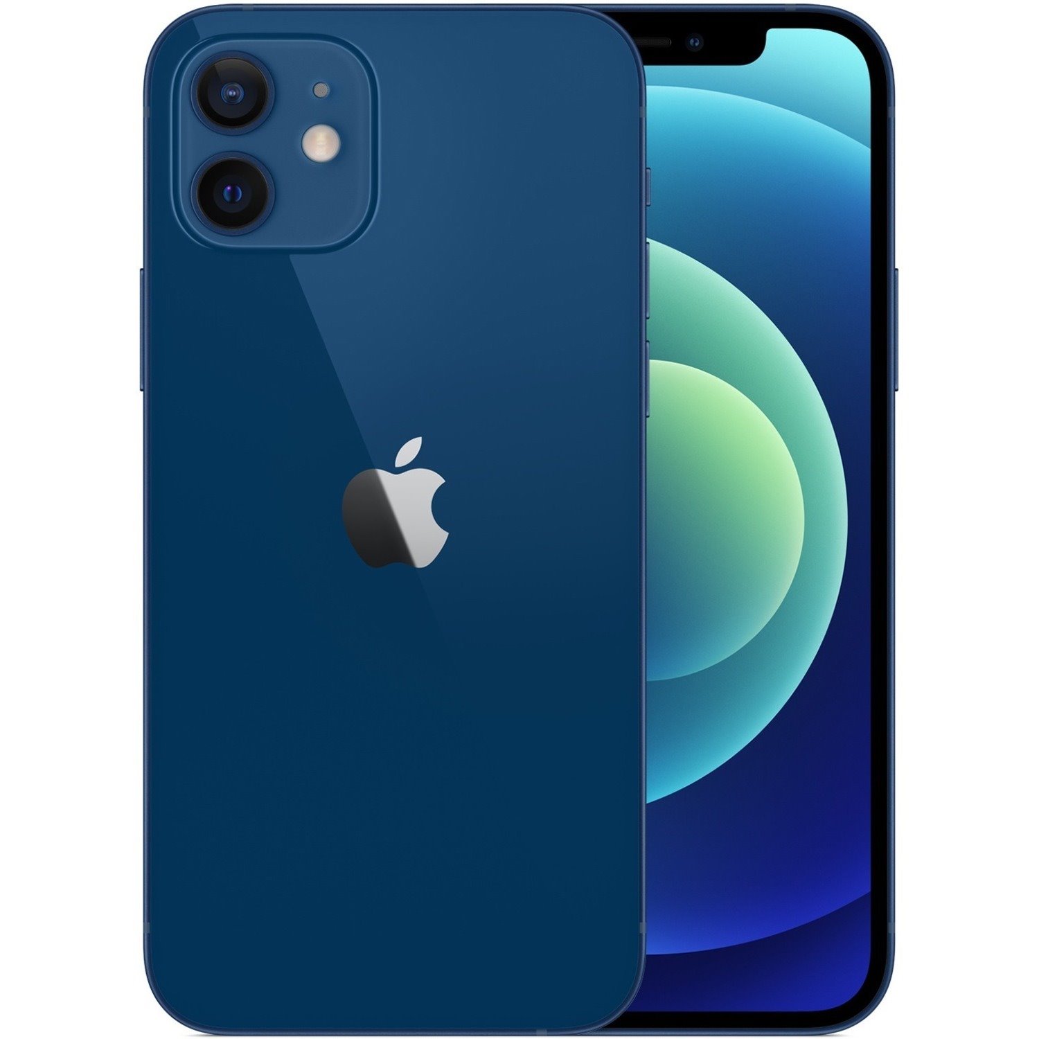 Apple iPhone 12 A2403 128 GB Smartphone - 15.5 cm (6.1") OLED 2532 x 1170 - Dual-core (2 Core) 3.10 GHz Quad-core (4 Core) 1.80 GHz - 4 GB RAM - iOS 14 - 5G - Blue