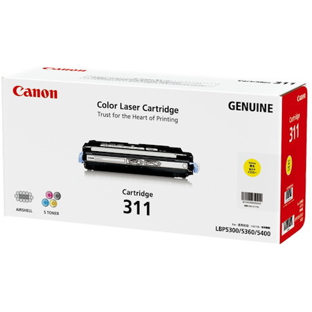 Canon CART311Y Original Laser Toner Cartridge - Yellow Pack