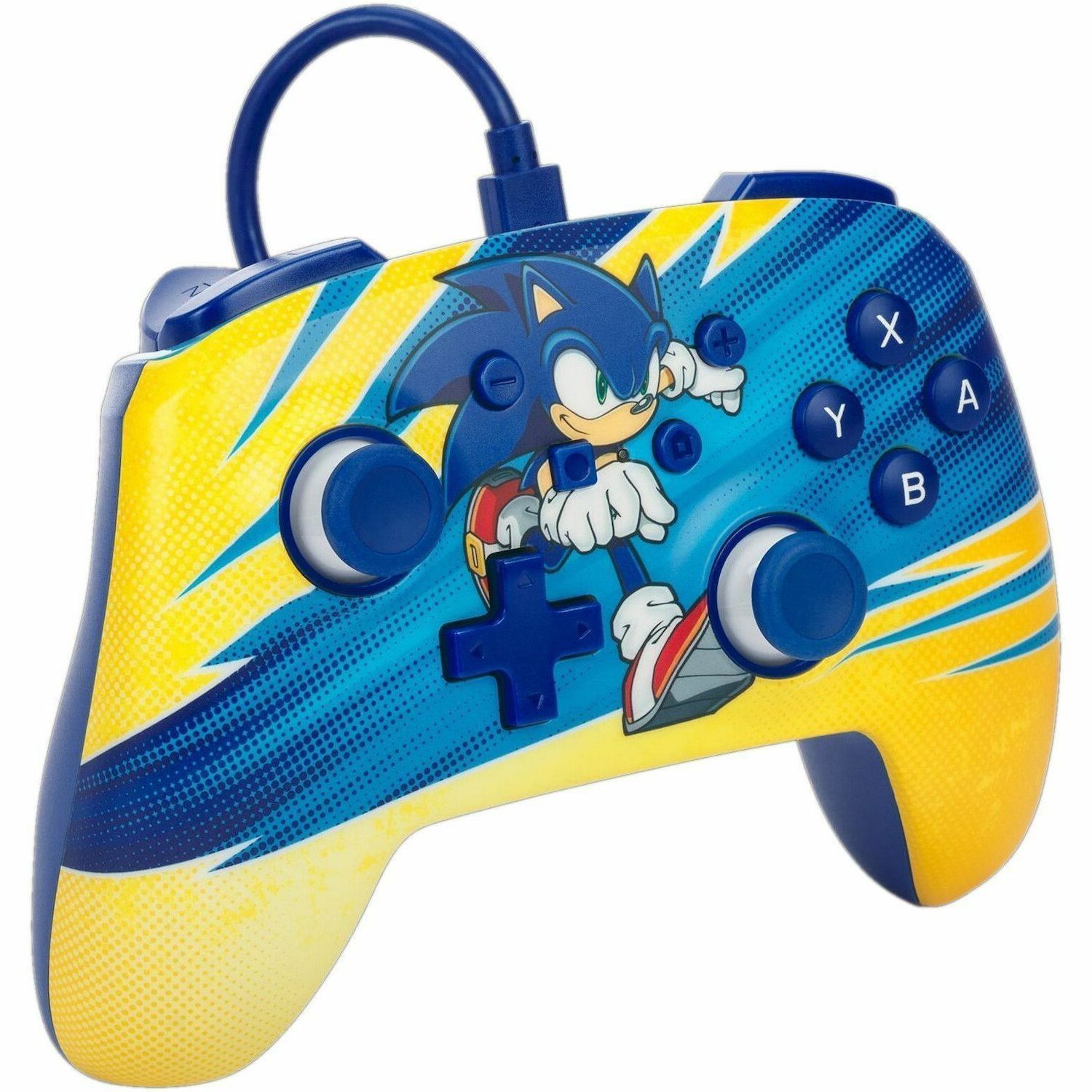 PowerA Enhanced Wired Controller for Nintendo Switch - Sonic Boost