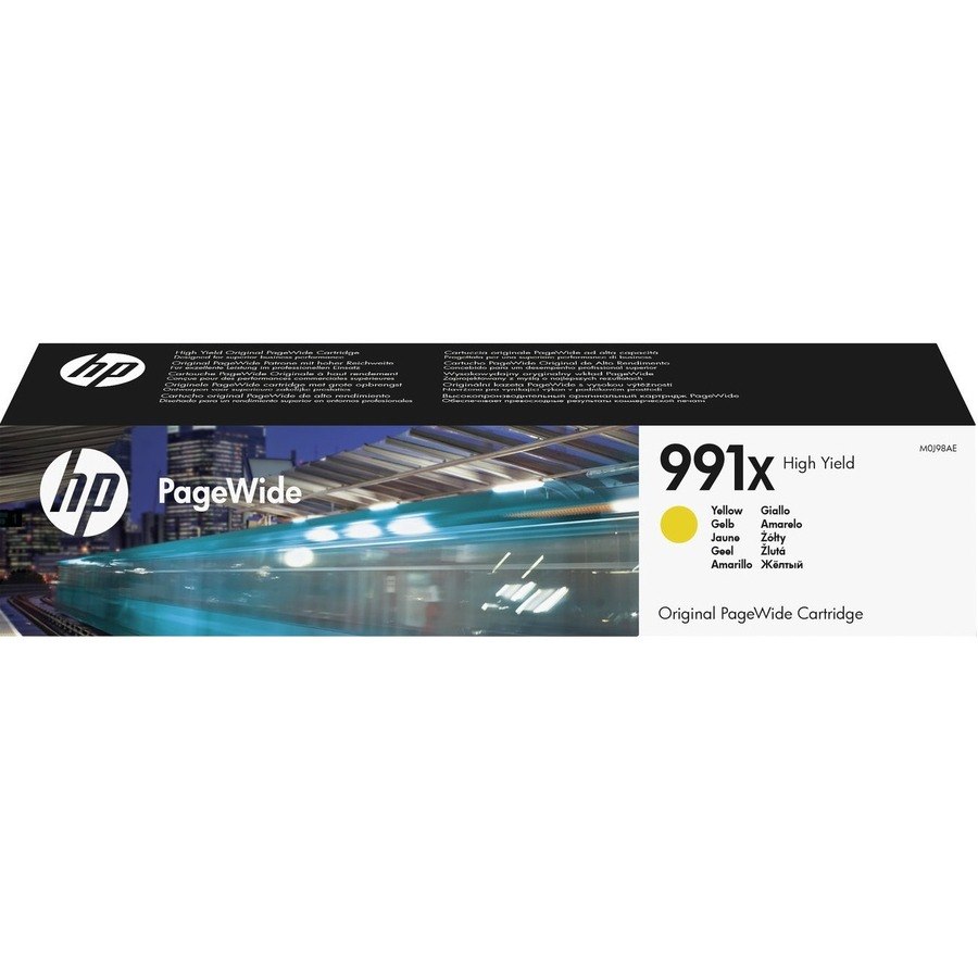 HP 991X Original High Yield Page Wide Ink Cartridge - Yellow Pack