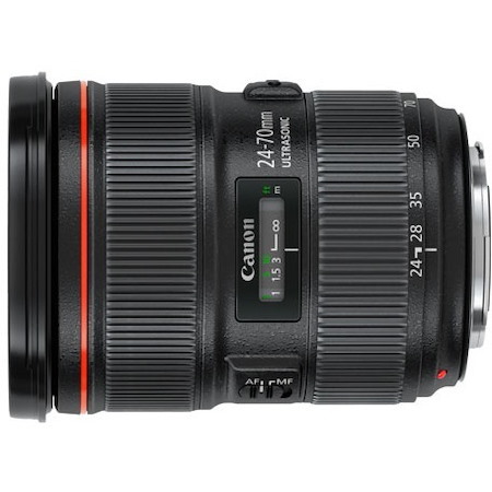 Canon - 24 mm to 70 mmf/2.8 - Standard Zoom Lens for Canon EF