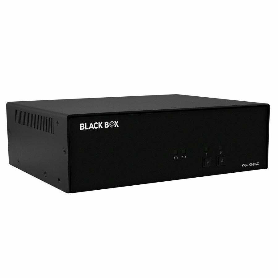 Black Box Secure NIAP 4.0 Certified KVM Switch - FlexPort HDMI/DisplayPortAudio, USB, CAC Support