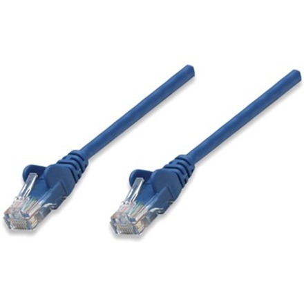 Network Patch Cable, Cat5e, 20m, Blue, CCA, U/UTP, PVC, RJ45, Gold Plated Contacts, Snagless, Booted, Lifetime Warranty, Polybag