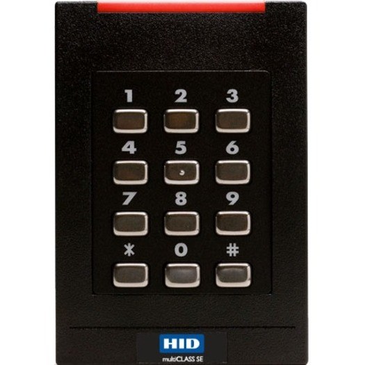 HID multiCLASS SE RPK40 Contactless Smart Card Reader - Wall Switch Keypad