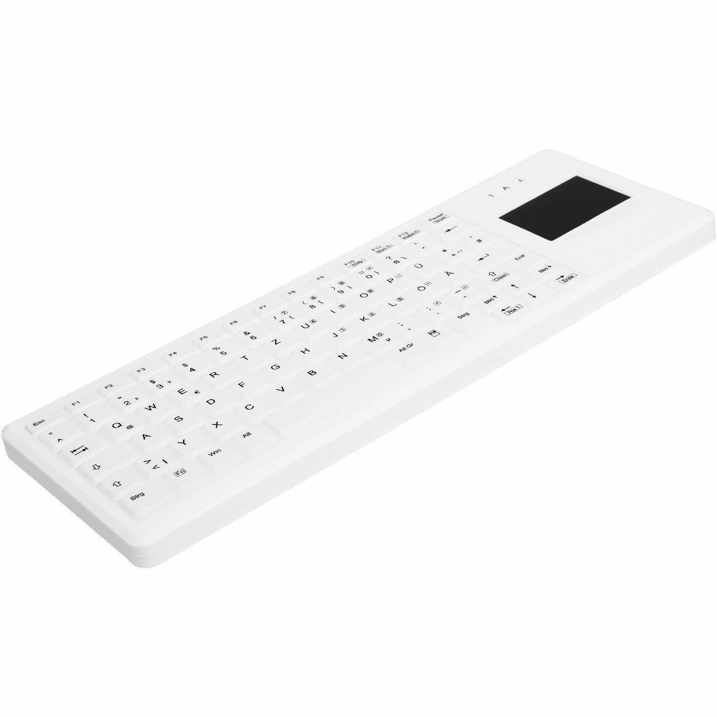 Active Key Keyboard - Wireless Connectivity - USB Interface - TouchPad - English (UK)