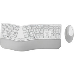 Kensington Pro Fit Ergo Wireless Keyboard and Mouse-Gray
