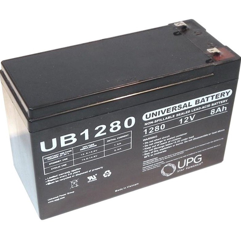 eReplacements Compatible UPS Battery Replaces APC UB1280, GT12080-HG, Unison UB1280