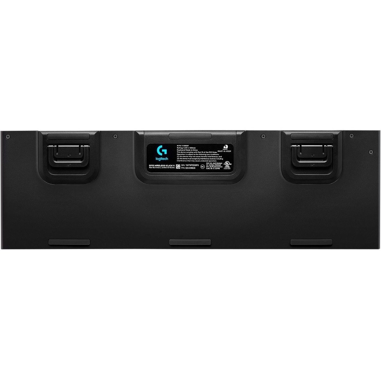 Logitech G915 Gaming Keyboard - Wireless Connectivity - USB Interface - English - Carbon