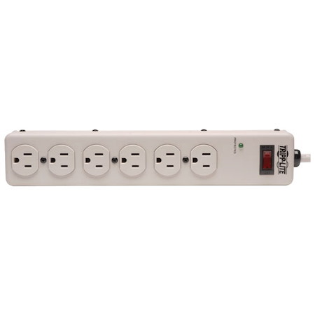Tripp Lite by Eaton Protect It! 6-Outlet Surge Protector, 6 ft. (1.83 m) cord, 900 Joules, Diagnostic LED