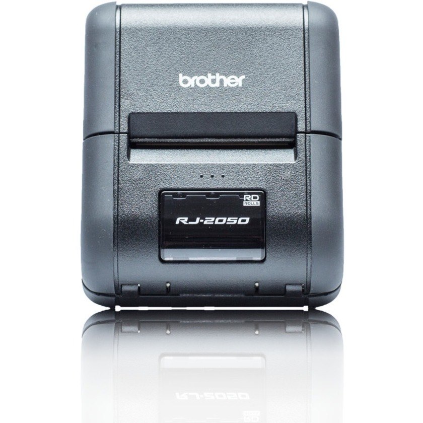 Brother RuggedJet RJ-2050 Direct Thermal Printer - Monochrome - Portable - Receipt Print - USB - Bluetooth - Wireless LAN