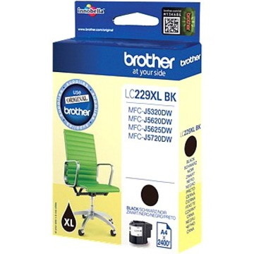 Brother LC229XLBK Original High Yield Inkjet Ink Cartridge - Black Pack