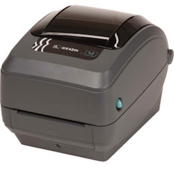 Zebra GX430t Desktop Thermal Transfer Printer - Monochrome - Label Print - USB - Serial - Parallel