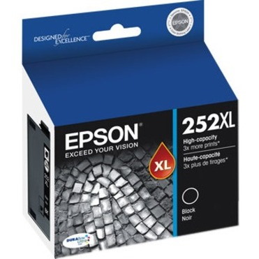 Epson DURABrite Ultra 252XL Original High Yield Inkjet Ink Cartridge - Black - 1 Each