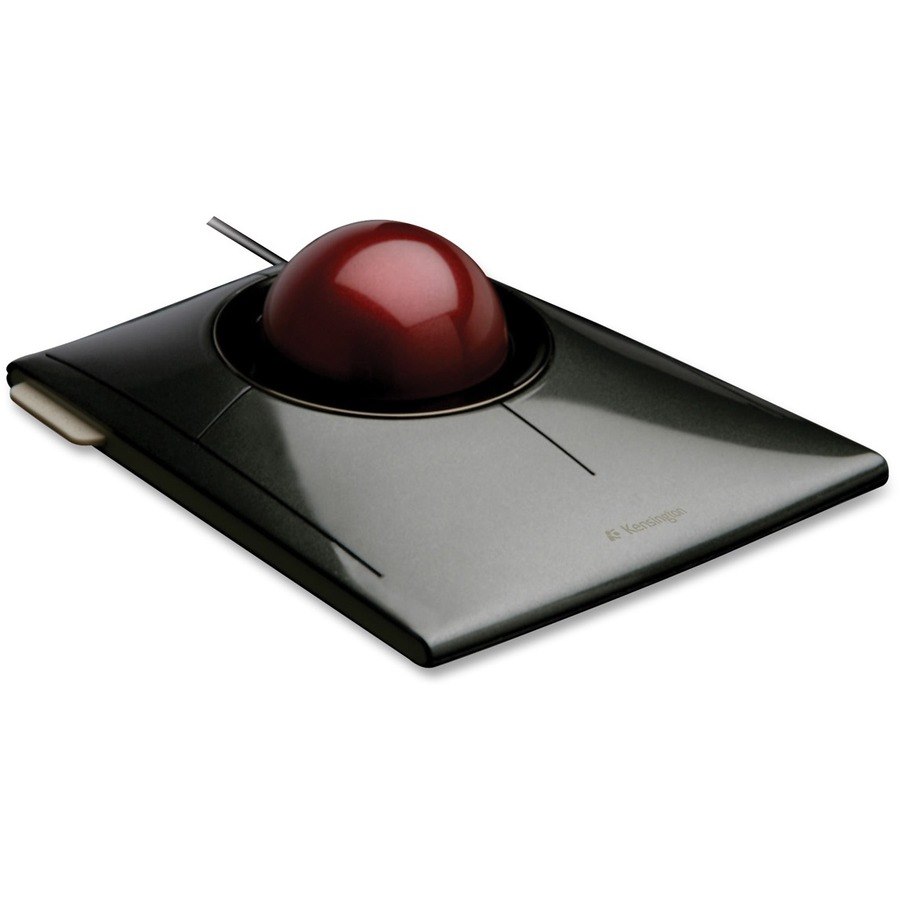 Kensington SlimBlade Trackball - USB - Laser - Red - 1 Pack