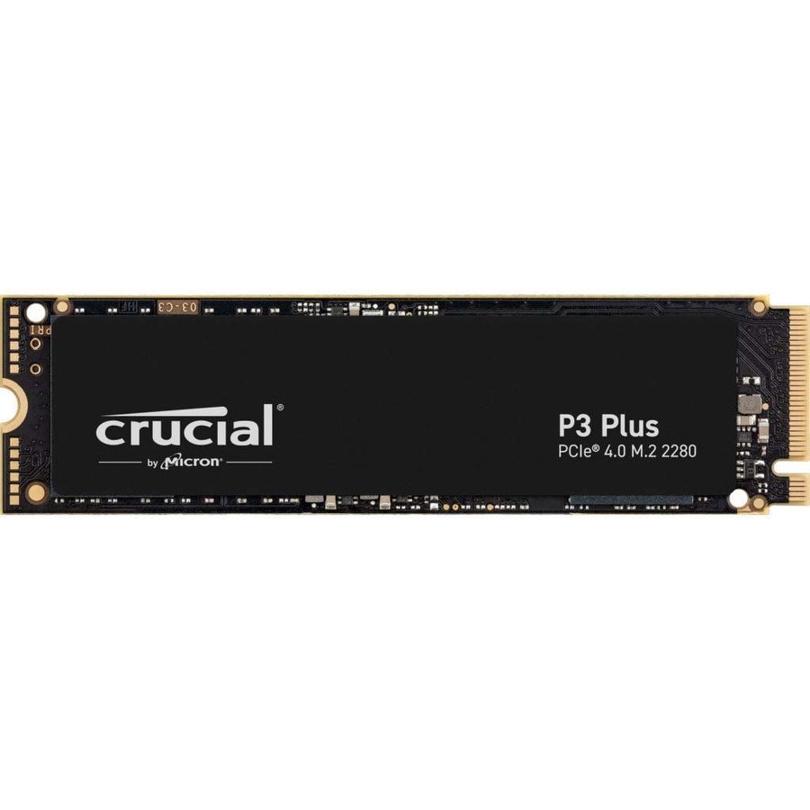 Crucial P3 Plus CT4000P3PSSD8 4 TB Solid State Drive - M.2 2280 Internal - PCI Express NVMe (PCI Express NVMe 4.0 x4)