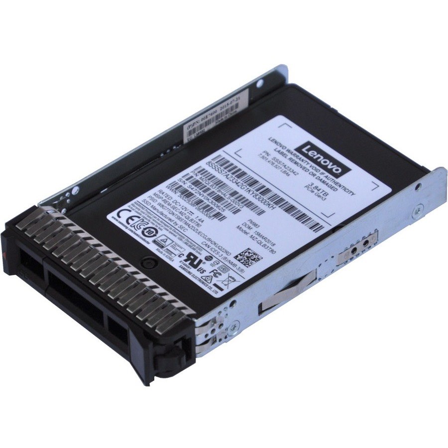 Lenovo PM983 7.68 TB Solid State Drive - 2.5" Internal - U.2 (SFF-8639) NVMe (PCI Express 3.0 x4) - Read Intensive